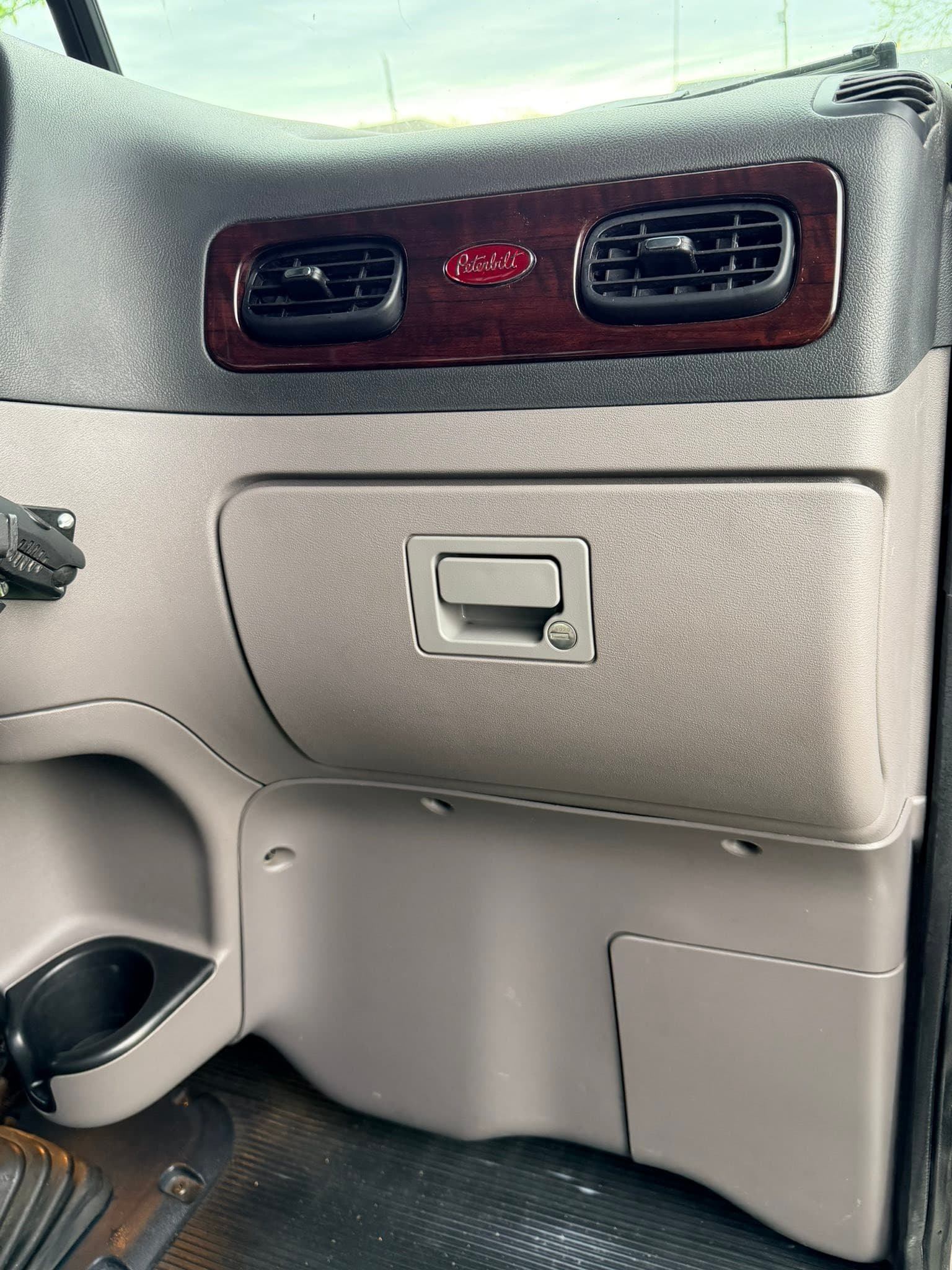 Clean semi dash panel after detail